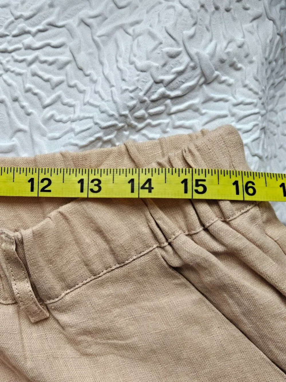 QUINCE 100% European Linen Pants Beige Size Large